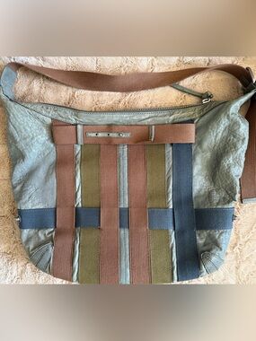 Anthropologie Schuler and Sons Leather Utility Shoulder Bag